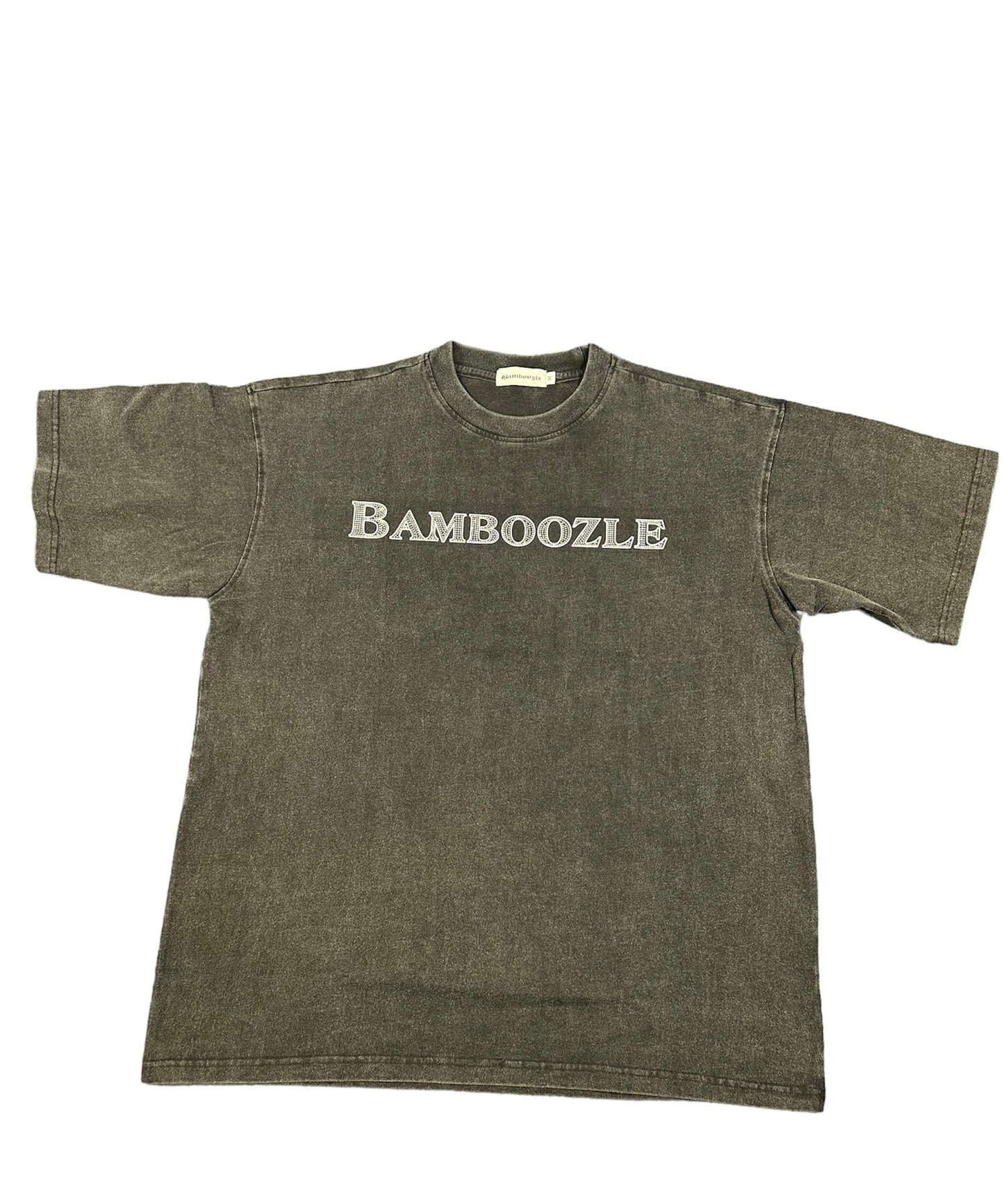 Bamboozle Rhinestone Tee (VINTAGE BLACK)