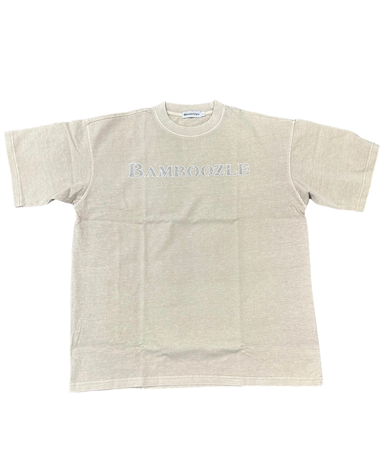 Bamboozle Rhinestone Tee (TAN)