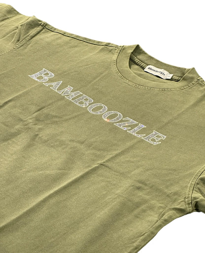 Bamboozle Rhinestone Tee (GREEN)