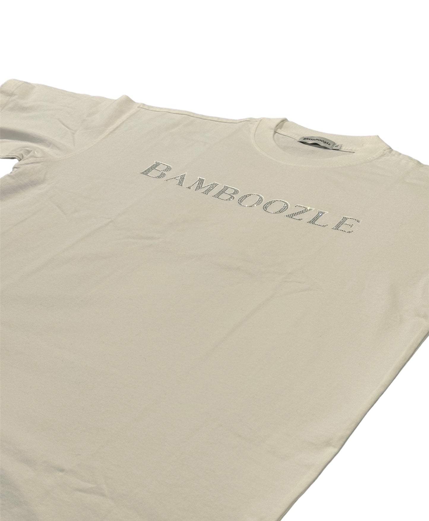 Bamboozle Rhinestone Tee (WHITE)