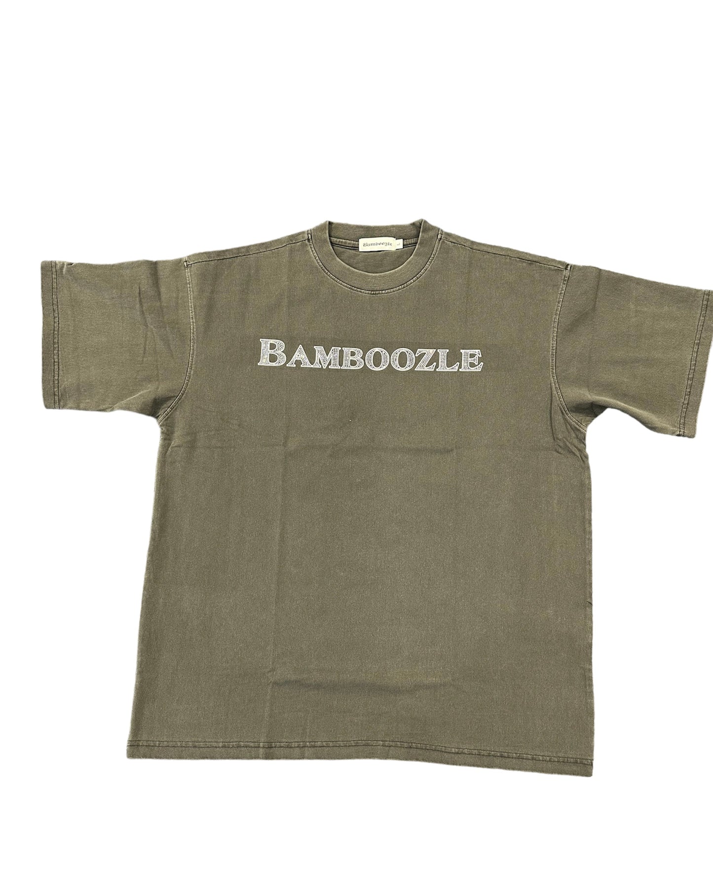 Bamboozle Rhinestone Tee (GREY)