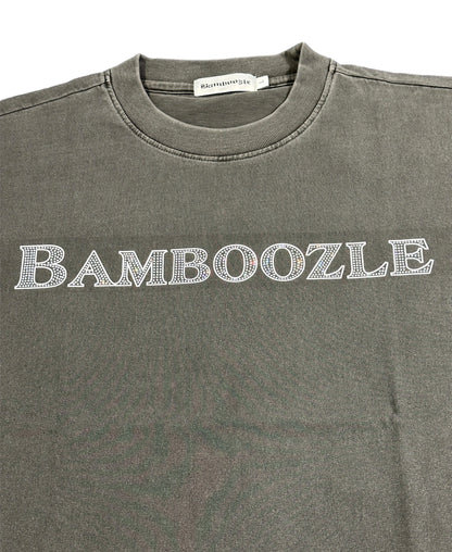 Bamboozle Rhinestone Tee (GREY)